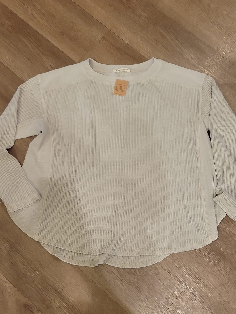 Rae Mode Oversized Medium Womens Soft Henley